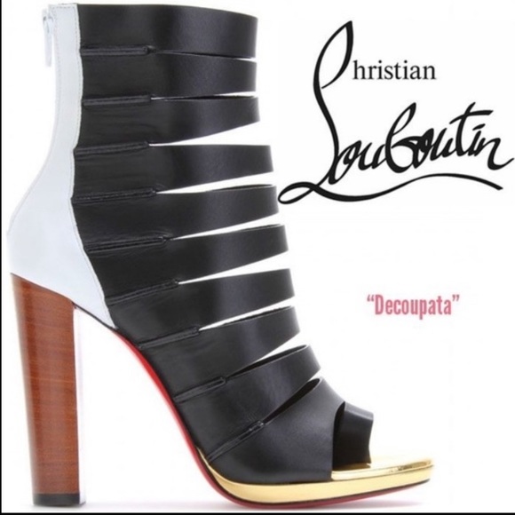 Christian Louboutin Shoes - Christian Louboutin Decoupata Strappy Boot Sandal